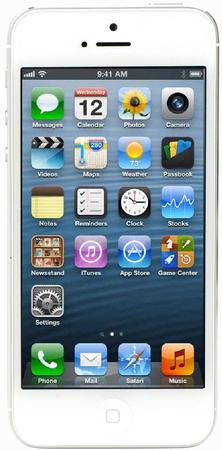 Смартфон Apple iPhone 5 32Gb White & Silver - Новый Уренгой